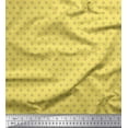 thumbnail image 1 of Soimoi Modal Satin Fabric Dot & Heart Shirting Decor Fabric Printed Yard 42 Inch Wide, 1 of 1