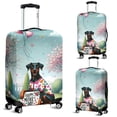 thumbnail image 2 of Happy Mother's Day Best Doberman Pinscher Mom Ever Travel Luggage Cover Doberman Dog Lover Gifts Suitcase Dust Protective Decor - 03002, 2 of 5