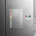 thumbnail image 4 of SIfdSeng Get it Fast Acrylic Weekly Agenda Whiteboard Writing Board Transparent Hanging Refrigerator Planning Board 5Ml, 4 of 7