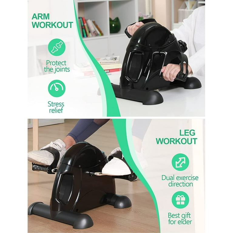 UPGO Mini Exercise Bike Under Desk Pedal Exerciser
