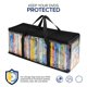 thumbnail image 5 of Set de 4 organizadores Stock Your Home con bolsas de almacenamiento para DVD, 5 of 7