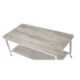 thumbnail image 5 of ACME Lukey Square Coffee Table in Chrome, 5 of 5