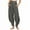 Dark Gray1, variant on Lmnyox Women's Baggy Joggers Solid Casual Elastic High Waist Yoga Pants Breathable Workout Sport Trousers