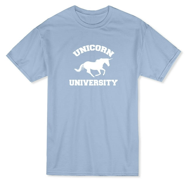 T-shirt Homme Design Graphique Licorne Université