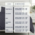 thumbnail image 2 of Kotton Culture 1Pc Twin Size Pinch Duvet Cover Only 100% Egyptian Cotton 1000 TC Dark Gray, 2 of 4