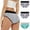 Green, variant on 3 Pack Women'S Period Underwear Briefs High Waisted Panties Plus Size Leak Proof Underwear For Women Soft Breathable Physiological Underpants ClearanceBlackXXXL