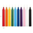 thumbnail image 2 of Mega Candles Mini Taper 4 Inch Tall x 1/2 Inch Diameter Candles, Unscented, 40 Count Pack, 2 of 3
