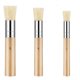 thumbnail image 1 of Pinceles para plantillas de madera, pinceles de cerdas naturales de 3 tama?os para pintura acrílica, pintura al óleo, pintura de acuarela, fabricación de tarjetas, artesanías de bricolaje Pr ShuxiuWang 8390612268205, 1 of 1