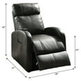 thumbnail image 4 of ACME Ricardo Recliner with Power Lift in Brown, 4 of 4