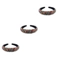 thumbnail image 2 of kurtrusly Bandeaux Perles Cristal Strass Accessoire de Coiffure Style Baroque Épais Mode Accessoires de Coiffure pour Femmes Coloré 3ensemble, 2 of 6