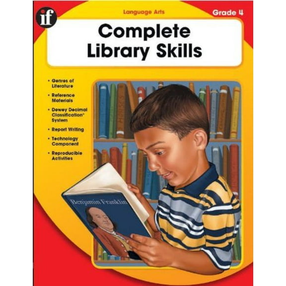 Pre-Owned Complete Library Skills, Grade 4, 9780742419544, 0742419541, Paperback,