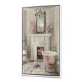 thumbnail image 1 of French Bath La baignoire II - Traditional Bathroom Framed Canvas, 1 of 3