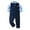 Light Blue, variant on Baby Boys Gentleman Clothes Set Toddler Bowtie Shirt Suspender Pants Outfit