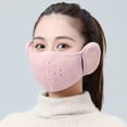 thumbnail image 1 of Máscara de invierno para mujer, cálida, gruesa, resistente al frío, a prueba de viento, orejeras, máscara facial de ciclismo para hombre, orejeras, máscara integrada, 1 of 6