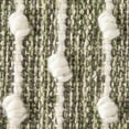 thumbnail image 2 of Design Imports CAMZ12197 Tapis 2 x 3 Pi. en Coton Recyclé avec Boucle, Vert Antique, 2 of 2