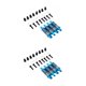 thumbnail image 1 of Amortiguador de metal Ounissouiy de 4 piezas para modelo de oruga 1:28, 1 of 6