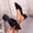 Black, variant on Womens Slide Sandals, Pointed Toe Suede Low Heels Slip-On Mule Shoes Black US7