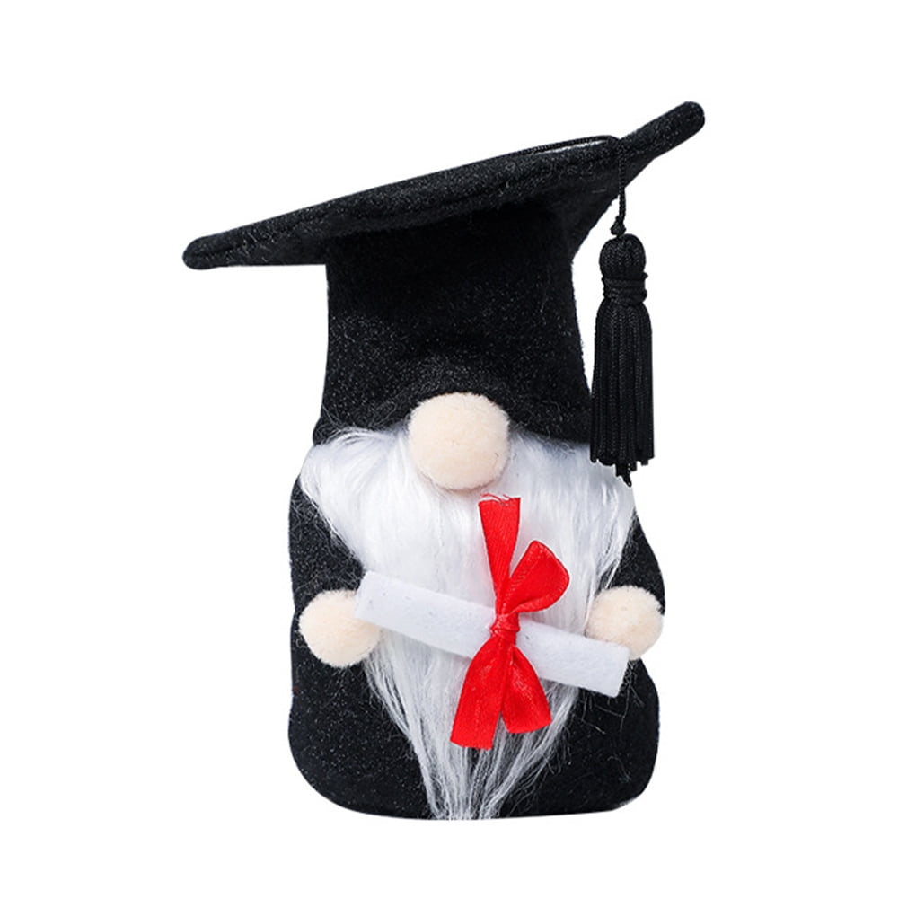 Doll Decoration Faceless Graduation Plush Toy Non-woven Gift Cloth Cap Doll Ornament, Male