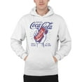 thumbnail image 2 of Officially Licensed Coca Cola Classic Coca-Cola Can Design Art Men's Hoodie, 2 of 3