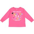 thumbnail image 3 of Inktastic My Uncle Graduated and I'm Super Proud Boys or Girls Long Sleeve Toddler T-Shirt, 3 of 5