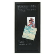 DesignOvation Black Framed Magnetic Chalkboard