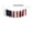 #03-Patriotic Ribbon Garland, variant on 4th of July Patriotic Lighted Ribbon Garland,Red White Blue Star & Stripe Ribbon Banner,Ideal for Independence Day Party Backdrops and Yard Decor