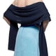 thumbnail image 1 of Jumpingount Cómodo llevar la bufanda de Pashmina de las señoras hecha con la gasa Mantón de la bufanda del mantón de las señoras de los Accesorios de disfraces negro, 1 of 6