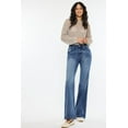 thumbnail image 5 of Kancan - Avonlea High-Rise Wide Flare Jeans in Buttery Soft Stretch Denim (32" Inseam) - ESSENTIAL, KC20024, 5 of 11