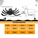 thumbnail image 3 of Disfraz de Araña para Perros y Gatos Levamdar OTTO-CPB-CJZ36-1, 3 of 5