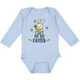 thumbnail image 3 of Inktastic My 1st Easter Boy Bunny Rabbit Boys Long Sleeve Baby Bodysuit, 3 of 5