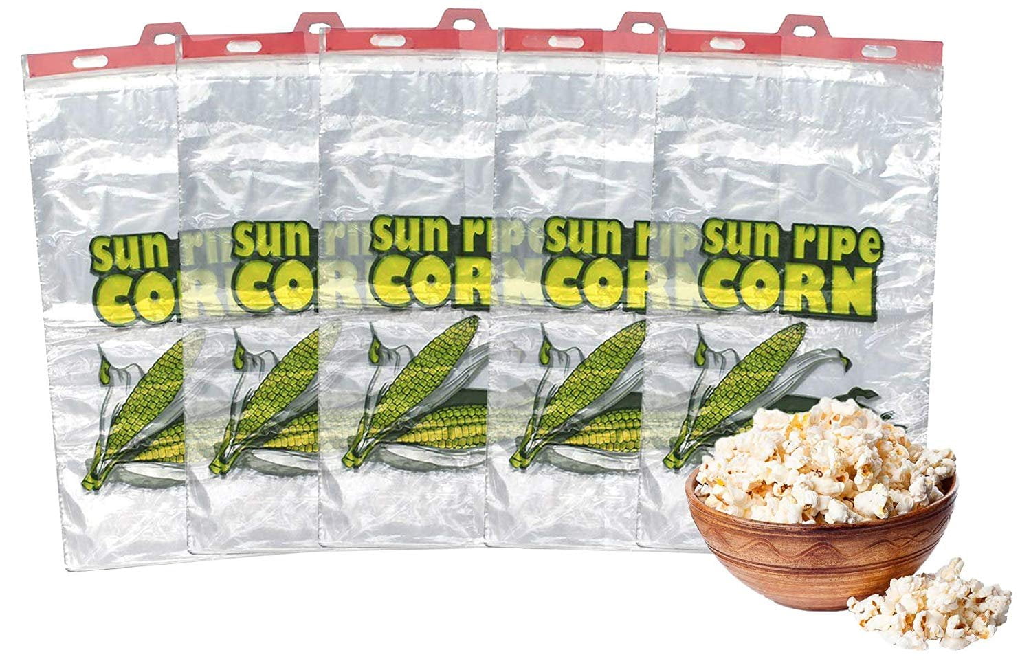 Pack of 500 Corn Bags on Plastic Header 13 x 22 + 2 LPLinear Low
