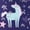 Unicorns, variant on Olivia & Finn 3-Piece Kids Twin Comforter Set