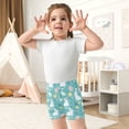thumbnail image 7 of joogoo Bunny Easter Eggs Girls Lined Shorts Bike Dance Bottoms 6T, 7 of 7