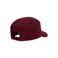 thumbnail image 3 of Top Headwear Cotton Adjustable Cadet Caps - Burgundy, 3 of 3