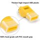 thumbnail image 3 of Silbato de 3 piezas con cordón y agarre para la boca, silbatos deportivos súper ruidosos, perfectos para entrenadores, árbitros, emergencias (amarillo), 3 of 4