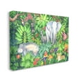 thumbnail image 3 of Stupell Industries Detailed Safari Animal Jungle Painting Gallery Wrapped Canvas Print Wall Art, Design by Paul Brent, 3 of 7