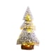 thumbnail image 5 of Árbol de Navidad de mesa compacto con copos de nieve para interiores y fiestas 5cm, 5 of 8