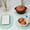 Mint Green, variant on Set Of 3 Woven Cotton Oval Placemats, Thermal Insulating Table Mats With Durable Handcrafted Construction, Versatile Hot Pot Holders For Kitchen And Dining
