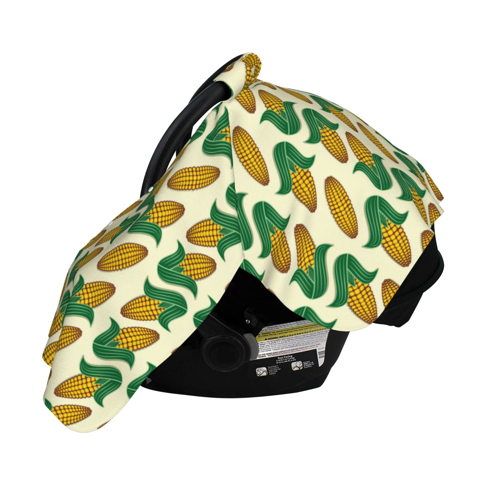 Naloa Corn Baby Car Seat Cover, Breathable Baby Carrier Cover, Multiuse Baby Carrier Cover & Nursing Breastfeeding Cover