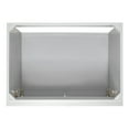 thumbnail image 6 of Ariel Hamlet 30 In. Oval Sink Bathroom Vanity With Carrara White Quartz Countertop 1.5 Edge In Grey, 6 of 9