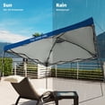 thumbnail image 5 of JOROHIKER 10x10 Canopy Replacement Top Cover Only,Pop Up Canopy Tent Top with Air Vent Ropes, Waterproof Sunshade Silver Coated Oxford Cloth for Outdoor Garden Patio Picnic Camping, Blue, 5 of 8