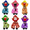 thumbnail image 1 of Pack de 6 marionetas de payaso de madera HWIWAOQM, 24 cm, 1 of 7