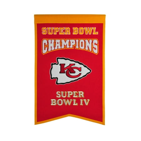- Kansas City Chiefs Wool Champions Banner