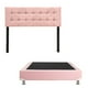 thumbnail image 1 of Base de Cama Individual con Cabecera Catania Dicasa Rosa, 1 of 8