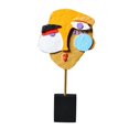thumbnail image 2 of 2x Arte Abstracto Rostro Humano Escultura Ornamento Estatua Estante Mesa Ilustraciones, 2 of 9