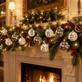 thumbnail image 7 of Christmas Ornaments Ball 12PC/6cm Electroplated Painted Christmas Ball Set, 7 of 7