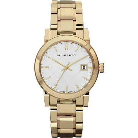 Burberry Medium Check Gold-Tone Ladies Watch BU9103