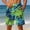 D_ Mint Green, variant on BVnarty Men's Summer Holiday Printed Board Shorts, Quick Dry Breathable Material, Drawstring Elastic Waist Casual Swim Shorts With Pockets Blue XXL