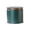 Green, variant on Flat Lid Round Metal Tea Tin Canister Empty Storage Box for Loose Leaf Tea Cookies/Candles Crafts Home Kitchen Pantry Decor Gift, Green