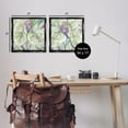 thumbnail image 4 of Stupell Industries Tropical Fronds Pattern Botanical & Floral Painting Black Floater Framed Canvas Art Print Wall Art, 18 x 18, Set of 2, 4 of 10